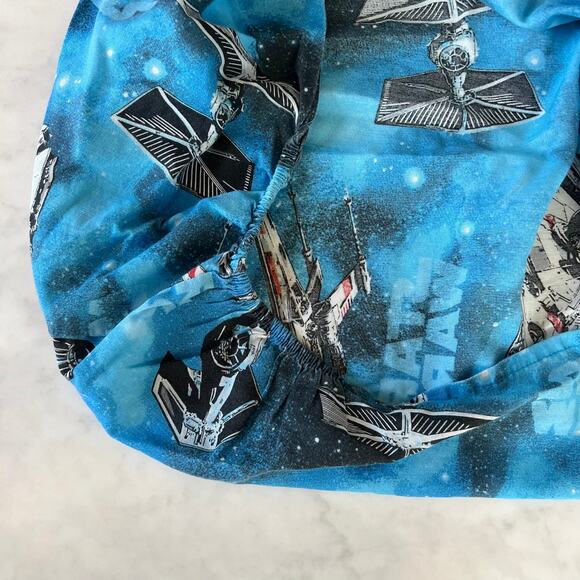 Vintage Y2K Star Wars Millennium Falcon Print Twin Fitted Sheet - Picture 7 of 8